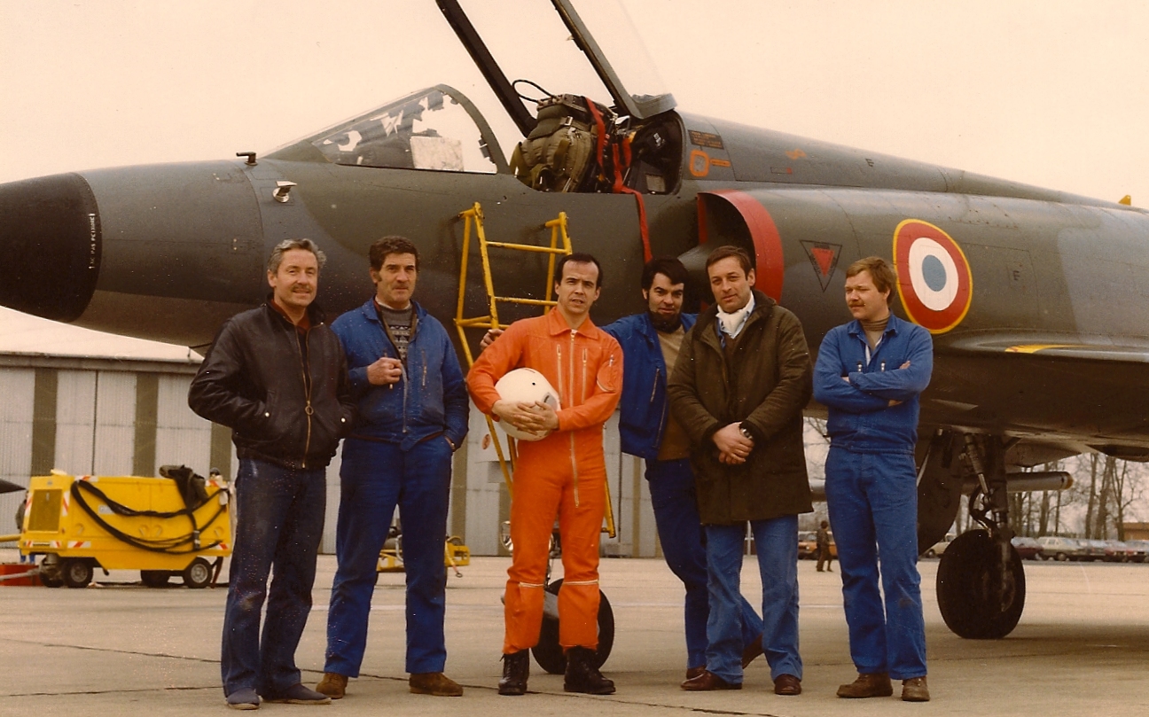 Patrick Baudry pilote de chasse